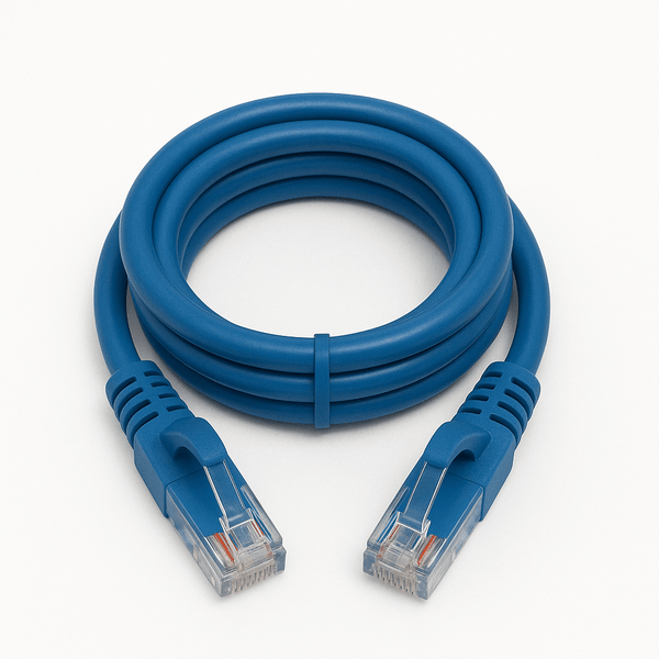 Sigma Wire & Cable Network Patch Cables Patch Cord  |  Cat6,  Snagless,  Blue  5ft