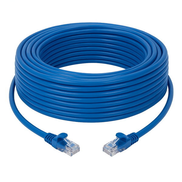 Sigma Wire & Cable Network Patch Cables Patch Cord  |  Cat6,  Snagless,  Blue  75ft