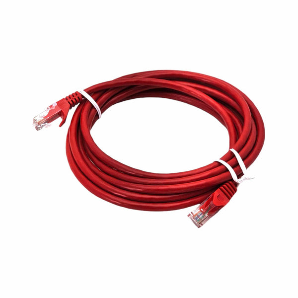 Sigma Wire & Cable Network Patch Cables Patch Cord  |  Cat6,  Snagless Red  14ft