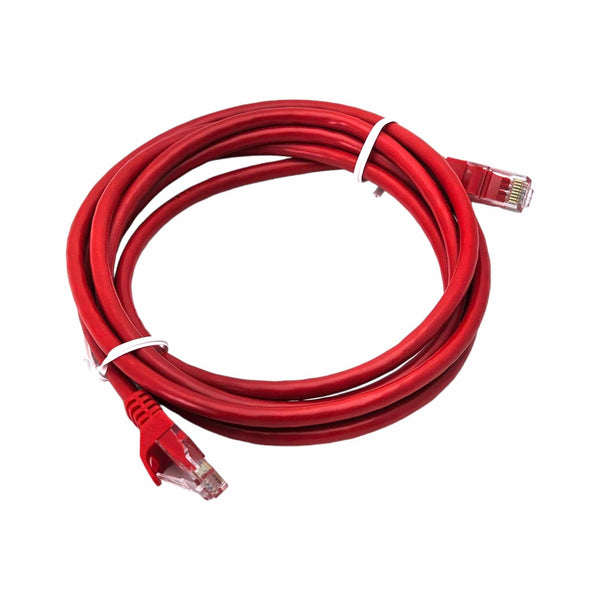 Sigma Wire & Cable Network Patch Cables Patch Cord  |  Cat6,  Snagless Red 25ft