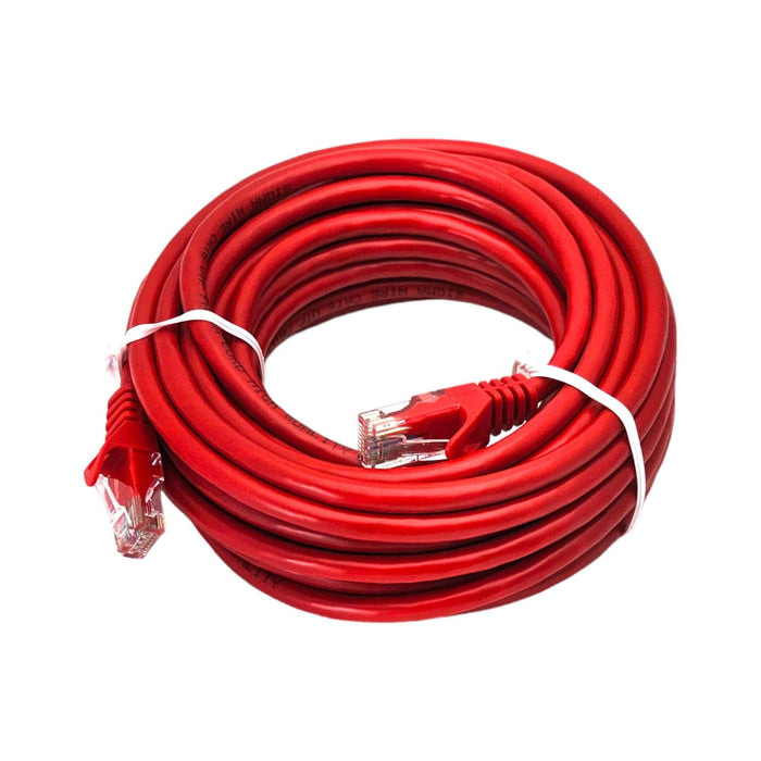 Sigma Wire & Cable Network Patch Cables Patch Cord  | Cat6,  Snagless Red  50ft