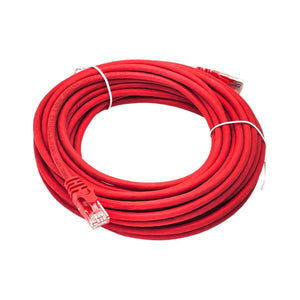Sigma Wire & Cable Network Patch Cables Patch Cord  |  Cat6,  Snagless,  Red  75ft