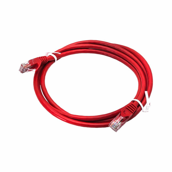 Sigma Wire & Cable Network Patch Cables Patch Cord  |  Cat6,  Snagless  Red  7ft