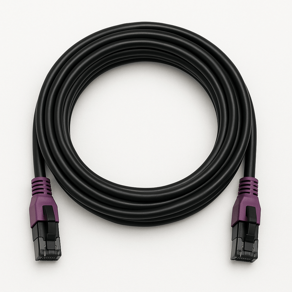 Sigma Wire & Cable Network Patch Cables Patch Cord  |  Cat8,  S/FTP Stranded Bare Copper,  Round  20ft