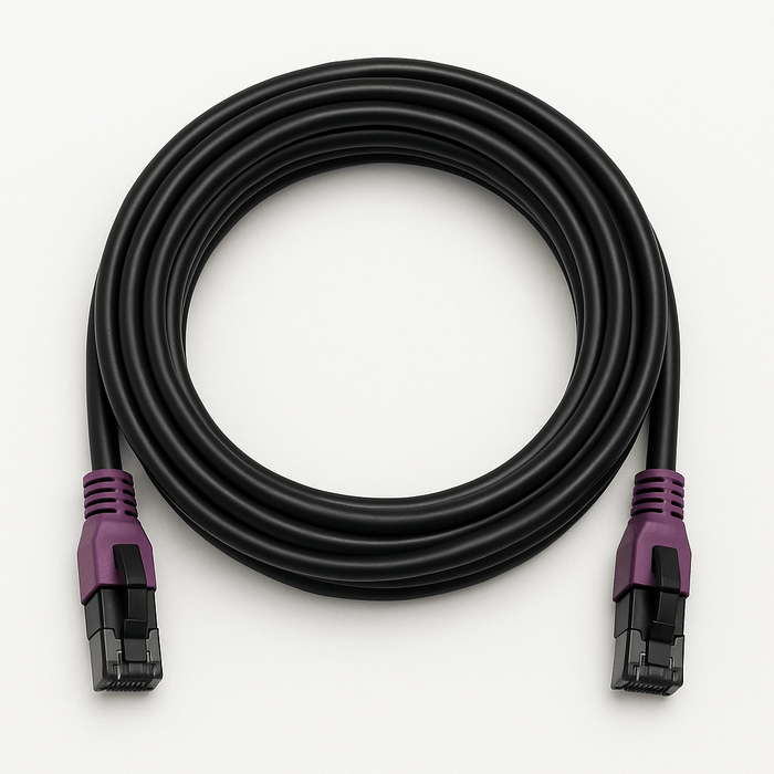 Sigma Wire & Cable Network Patch Cables Patch Cord  |  Cat8,  S/FTP Stranded Bare Copper,  Round  20ft