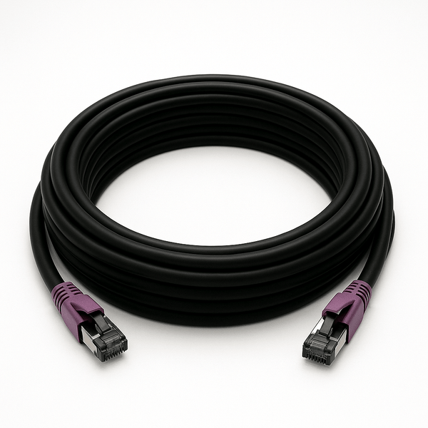 Sigma Wire & Cable Network Patch Cables Patch Cord  |  Cat8,  S/FTP Stranded Bare Copper,  Round  6ft