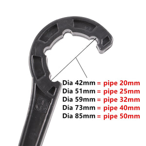 Conversions Tech black / 40MM PE Water Pipe Connector Pipe Fittings 20/25/32/40/50mm Water Tube Direct Pipe Quick Valve Connector Pipe Connector 1 Pc