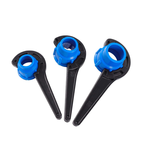 Conversions Tech PE Water Pipe Connector Pipe Fittings 20/25/32/40/50mm Water Tube Direct Pipe Quick Valve Connector Pipe Connector 1 Pc
