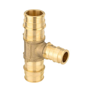 Conversions Tech PEX A Expansion 3/4" x 3/4" x 1/2" PEX Expansion Reducing Tee (Lead Free)