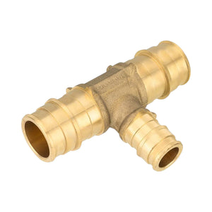 Conversions Tech PEX A Expansion 3/4" x 3/4" x 1/2" PEX Expansion Reducing Tee (Lead Free)