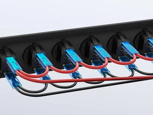 Conversions Tech Green PN-R6-101EN 3Pin on OFF 12V 6 Gang LED Boat Switch Control Panel Marine Rocker Toggle Switch for Car Boat RV Tuck