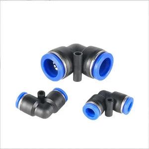 Conversions Tech PV / 4mm Pneumatic Fitting Pipe Connector Tube Air Quick Fittings Water Push In Hose Plastic PU PY PK PM PV PE 4mm 6mm 8mm 10mm 12mm 14mm