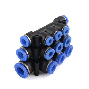 Conversions Tech Pneumatic Fitting Pipe Connector Tube Air Quick Fittings Water Push In Hose Plastic PU PY PK PM PV PE 4mm 6mm 8mm 10mm 12mm 14mm
