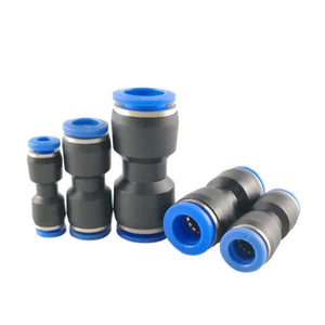 Conversions Tech PU / 6mm Pneumatic Fitting Pipe Connector Tube Air Quick Fittings Water Push In Hose Plastic PU PY PK PM PV PE 4mm 6mm 8mm 10mm 12mm 14mm