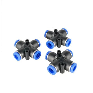 Conversions Tech PZA / 4mm Pneumatic Fitting Pipe Connector Tube Air Quick Fittings Water Push In Hose Plastic PU PY PK PM PV PE 4mm 6mm 8mm 10mm 12mm 14mm
