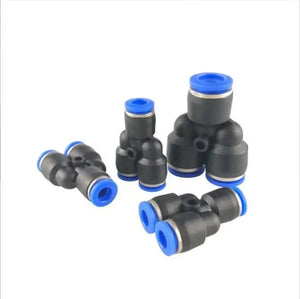 Conversions Tech PY / 6mm Pneumatic Fitting Pipe Connector Tube Air Quick Fittings Water Push In Hose Plastic PU PY PK PM PV PE 4mm 6mm 8mm 10mm 12mm 14mm