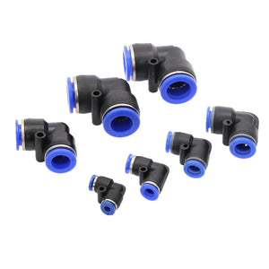 Conversions Tech Pneumatic Fitting Tube Connector Fittings Air Quick Water Pipe Push In Hose Quick Couping 4mm 6mm 8mm 10mm 12mm PU PY PK
