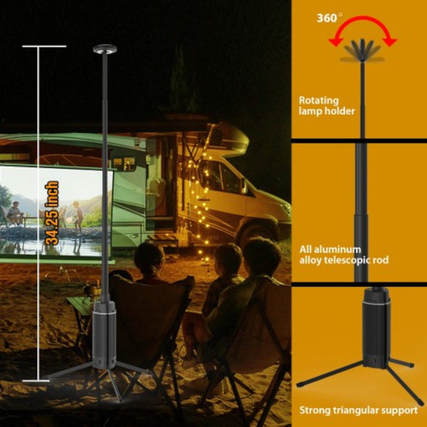 Conversions Technology Port-A-Bull  flashlight to tripod light, ultra bright