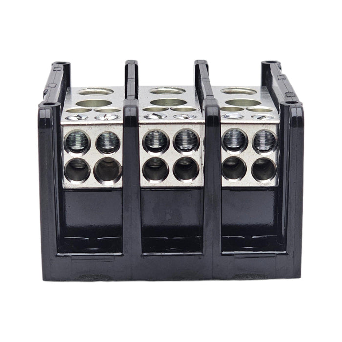 Conversions Technology Power Distribution Block 3 Pole 1 input 4 output 600 VAC 175 AMP