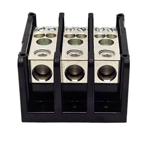 Conversions Technology Power Distribution Block 3 Pole 1 input 4 output 600 VAC 175 AMP