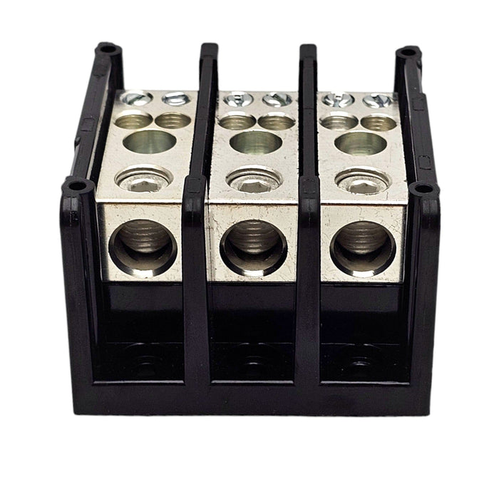 Conversions Technology Power Distribution Block 3 Pole 1 input 4 output 600 VAC 175 AMP