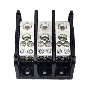Conversions Technology Power Distribution Block 3 Pole 1 input 4 output 600 VAC 175 AMP