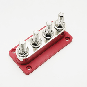 Conversions Technology PowerBar 600A BusBar - Four 3/8"-16 Studs