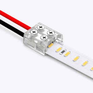 Conversions Tech Premium 2-Pin Solderless Strip-to-Wire Connector 10 Pack