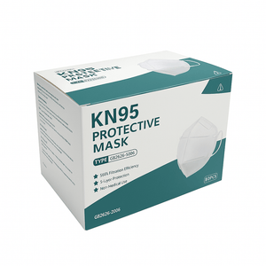 Conversions Technology PPE Premium KN95 Masks — 50-Pack (10 Bags × 5 Masks)