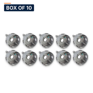 Conversions Tech weatherproof boxes Box of 10 ($4.90 ea) Round Weatherproof Box 4 in | 5 × ½″ Hubs | UL Listed | NEMA 3R