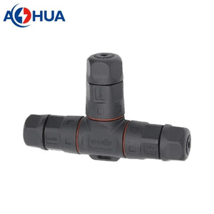 Conversions Tech 2P / N Screw Lugs Assembly 2pin 3pin 4pin Power Cable Divided Waterproof Electrical Connector IP68 From AOHUA Factory