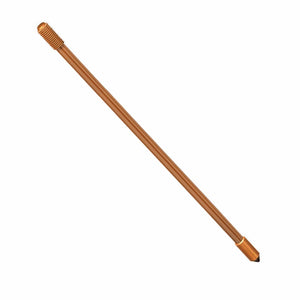 Conversions Technology Sectional Copper Bonded Steel Grounding Rod 1/2 X 6 FT