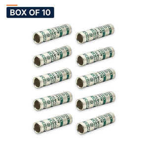 Conversions Tech Electrical > Connectors > Compression Splices Box of 10 ($2.50 ea) Short Barrel Compression Splice 1 AWG Copper | 90°C, Green Code