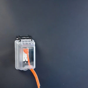 Conversions Technology Single Gang Weatherproof Receptacle Outlet Cover