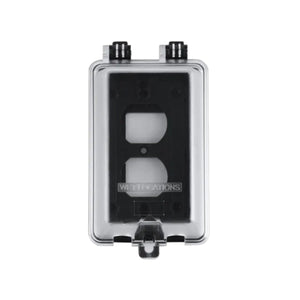 Conversions Technology Single Gang Weatherproof Receptacle Outlet Cover