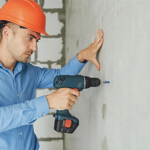 Conversions Tech As Shown SOFT-100 PCS 3/16 Inch X1-1/4 Concrete Screw Anchor Blue Flat Heads For Anchoring To Masonry, Block Or Brick Stucco