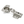 Conversions Tech Hardware > Cabinet Hinges Soft-Close Cabinet Hinge, Half Overlay, Clip-On | 3D Adjust ±2 mm | CT-HSC-H
