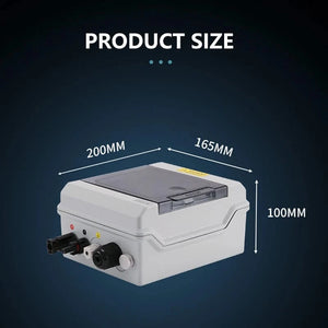 Conversions Tech 1-1openXN / 600v Solar photovoltaic PV Combiner Box With Lightning Protection 1-input 1-out600V Fuse IP65 MCB SPD Waterproof pull-out Hard shell