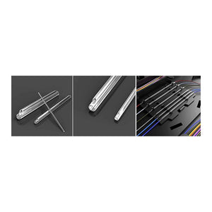 Conversions Tech Fiber Optic 1,000 pcs Splice Label Support Tubes | Pack of 1,000