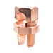 Conversions Technology Electrical Split Bolt Connector 500 MCM  (Max)  - 250 MCM (Max)