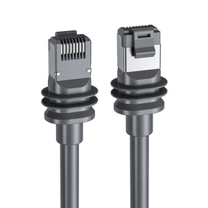 Conversions Tech Networking > Starlink Accessories Starlink Gen3 Cable, Waterproof Cat5e, 6 ft and 10 ft | Sealed RJ45 Plugs with Gasket Rings, Outdoor UV Jacket, Dish to Wall Socket Drop, Replacement Lead | CT-SK0106, CT-SK0110