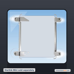 Conversions Tech Networking > Starlink Accessories White Starlink Mini Suction Cup Mount Kit | Sunroof, Window and Boat, No Drilling | CT-SK0050