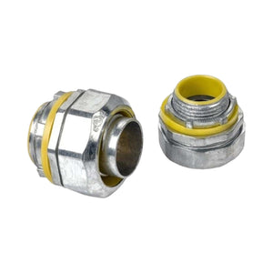 Conversions Technology Straight Liquid Tight Connector with Insulated Throat - 1-1/4"