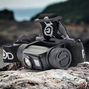 Power On Demand Safety Lighting Super Bright, Rechargeable LED Headlamp by Power on Demand