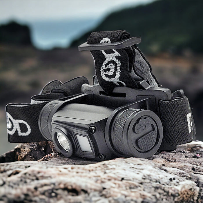 Power On Demand Safety Lighting Super Bright, Rechargeable LED Headlamp by Power on Demand