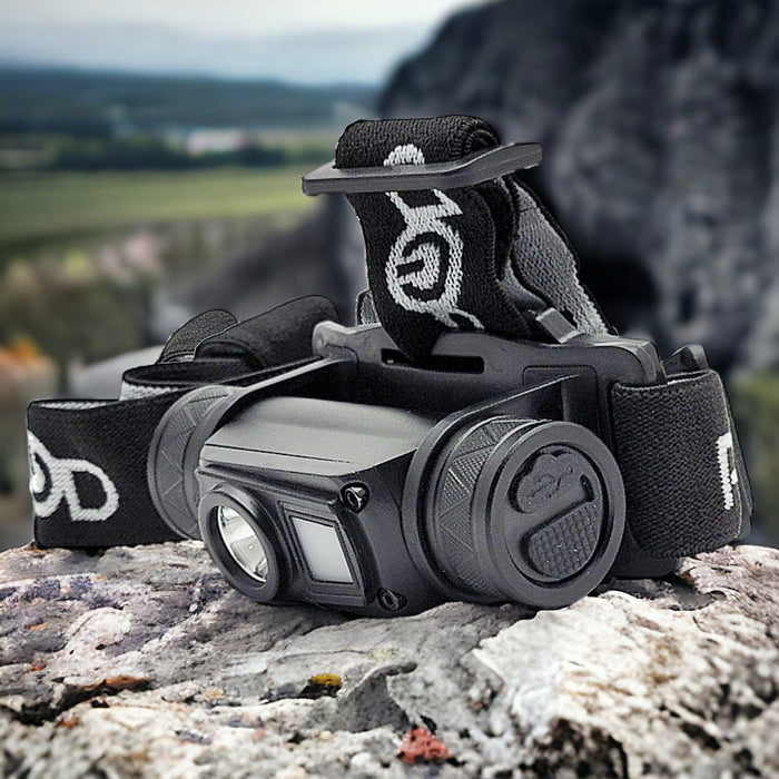 Power On Demand Safety Lighting Super Bright, Rechargeable LED Headlamp by Power on Demand