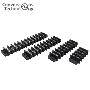 Conversions Tech Terminal Strip, 300V 25A 2 to 36 Pole; 22-12 AWG