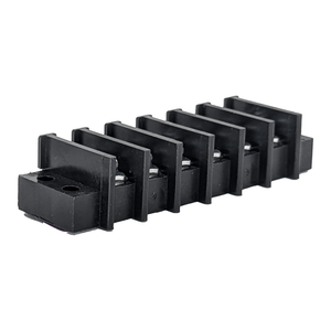 Conversions Technology Power Distribution Terminal Strip, 6 Pole with SEMS screw; 250V 30A,  Heavy Duty Barrier Type