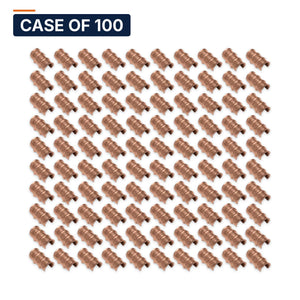Conversions Tech Electrical > Connectors > C-Taps Case of 100 ($0.80 ea) Thin-Wall Copper C-Tap 12-10 AWG, Each or Box of 10/25/100 | 610-23102