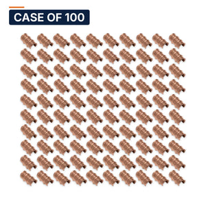 Conversions Tech Electrical > Connectors > Neutral Bars Case of 100 ($1.69 ea) Thin-Wall Copper C-Tap, 6-8 AWG